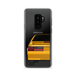 87-93 Orange Hatchback Samsung Case (Rear) - 5ohNation