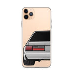 88-93 Notchback Silver iPhone Case (Rear) - 5ohNation