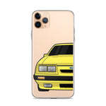79-86 4 Eye Yellow iPhone Case (Front) - 5ohNation