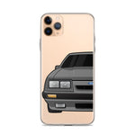 79-86 4 Eye Gray iPhone Case (Front) - 5ohNation