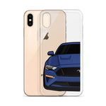 2018-19 Kona Blue iPhone Case (Front) - 5ohNation