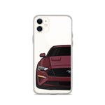 2018-19 Royal Crimson iPhone Case (Front) - 5ohNation