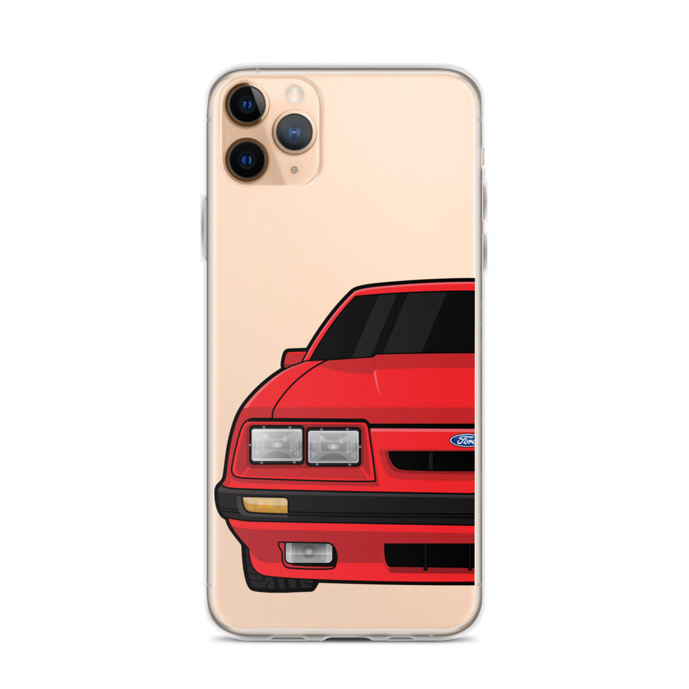 79-86 4 Eye Red iPhone Case (Front) - 5ohNation