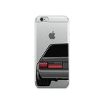 88-93 Notchback Gray iPhone Case (Rear) - 5ohNation