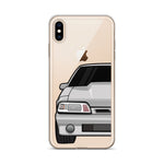 87-93 Silver Foxbody iPhone Case - 5ohNation
