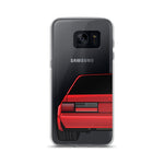 88-93 Notchback Red Samsung Case (Rear) - 5ohNation
