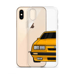 79-86 4 Eye Orange iPhone Case (Front) - 5ohNation