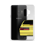 87-93 Yellow Hatchback Samsung Case (Rear) - 5ohNation