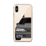 87-93 Gray Foxbody iPhone Case (Front) - 5ohNation