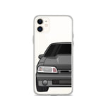 87-93 Gray Foxbody iPhone Case (Front) - 5ohNation