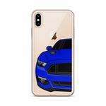 2015-17 Deep Impact/Lightning Blue Iphone Case (Front) - 5ohNation