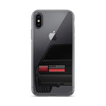 88-93 Notchback Black iPhone Case (Rear) - 5ohNation