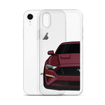 2018-19 Royal Crimson iPhone Case (Front) - 5ohNation