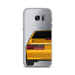 87-93 Orange Hatchback Samsung Case (Rear) - 5ohNation