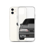 87-93 Gray Foxbody iPhone Case (Front) - 5ohNation