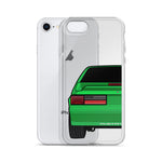 87-93 Green Hatchback iPhone Case (Rear) - 5ohNation