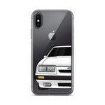 79-86 4 Eye White iPhone Case (Front) - 5ohNation