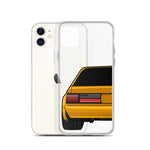 88-93 Notchback Orange iPhone Case (Rear) - 5ohNation