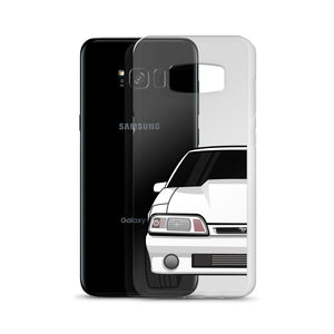 87-93 White Foxbody Samsung Case (Front) - 5ohNation