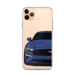 2018-19 Kona Blue iPhone Case (Front) - 5ohNation