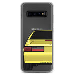 87-93 Yellow Hatchback Samsung Case (Rear) - 5ohNation