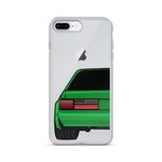 88-93 Notchback Green iPhone Case (Rear) - 5ohNation