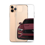 2018-19 Royal Crimson iPhone Case (Front) - 5ohNation