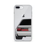 88-93 Notchback Silver iPhone Case (Rear) - 5ohNation