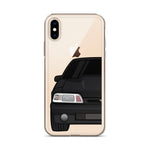 87-93 Black Foxbody iPhone Case (Front) - 5ohNation
