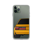 88-93 Notchback Orange iPhone Case (Rear) - 5ohNation