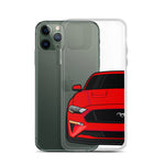 2018-19 Race Red iPhone Case (Front) - 5ohNation