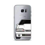 87-93 White Foxbody Samsung Case (Front) - 5ohNation