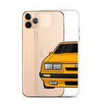 79-86 4 Eye Orange iPhone Case (Front) - 5ohNation