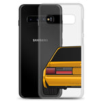 88-93 Notchback Orange Samsung Case (Rear) - 5ohNation