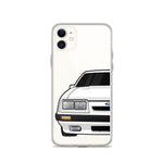79-86 4 Eye White iPhone Case (Front) - 5ohNation