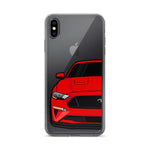 2018-19 Race Red iPhone Case (Front) - 5ohNation