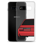 88-93 Notchback Red Samsung Case (Rear) - 5ohNation