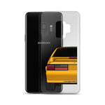 87-93 Orange Hatchback Samsung Case (Rear) - 5ohNation