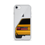 88-93 Notchback Orange iPhone Case (Rear) - 5ohNation
