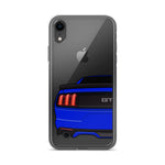 2015-17 Deep Impact/Lightning Blue iPhone Case (Rear) - 5ohNation