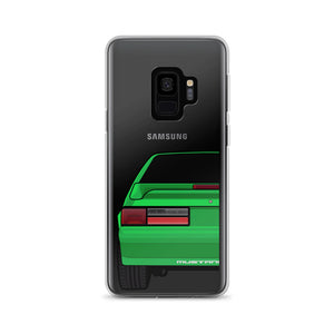 87-93 Green Hatchback Samsung Case (Rear) - 5ohNation