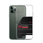 87-93 Black Hatchback iPhone Case (Rear) - 5ohNation
