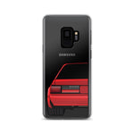 88-93 Notchback Red Samsung Case (Rear) - 5ohNation