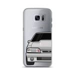 87-93 Silver Foxbody Samsung Case (Front) - 5ohNation