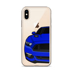2015-17 Deep Impact/Lightning Blue Iphone Case (Front) - 5ohNation