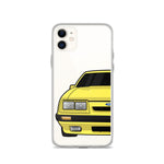 79-86 4 Eye Yellow iPhone Case (Front) - 5ohNation