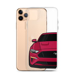 2018-19 Ruby Red iPhone Case (Front) - 5ohNation