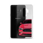 2018-19 Ruby Red Samsung Case (Front) - 5ohNation
