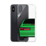 87-93 Green Hatchback iPhone Case (Rear) - 5ohNation