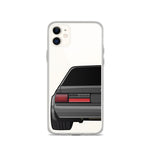 88-93 Notchback Gray iPhone Case (Rear) - 5ohNation
